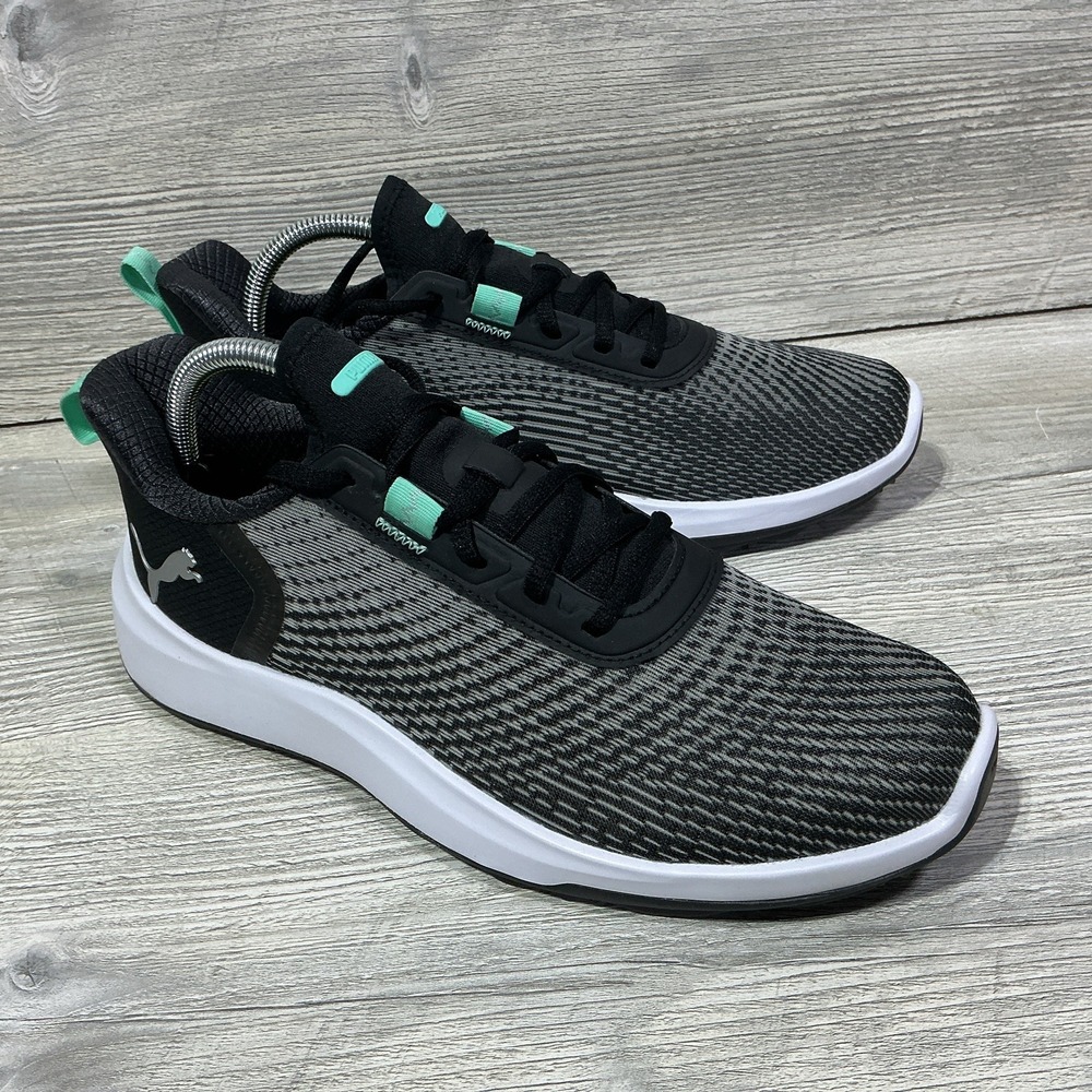 Womens Puma Fusion Crush Sport Black Athletic Golf Shoes Size 9.5 M 309735-04